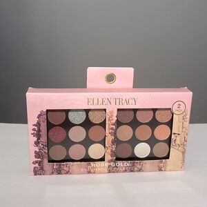 ✨ Ellen Tracy Rose Gold Eyeshadow Palette Set – Set of 2 ✨